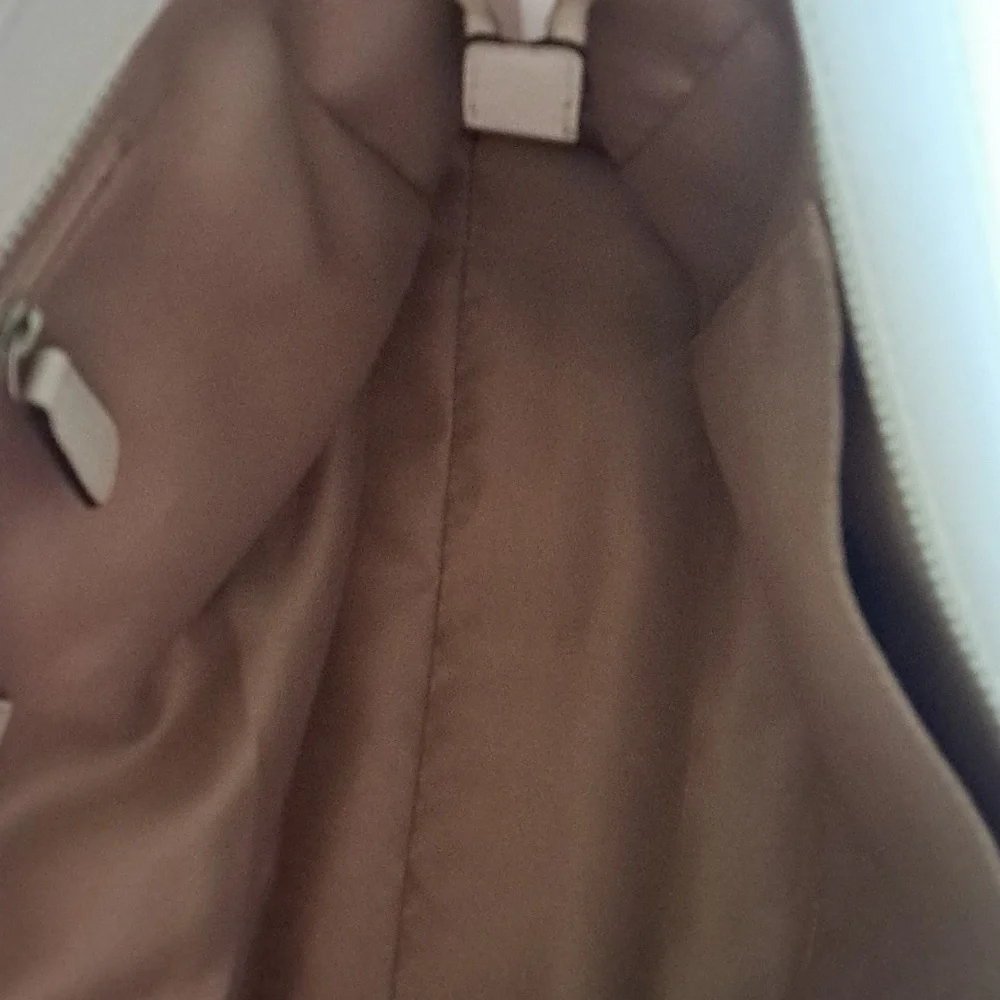 Coach White Tan Zebra Purse - Picture 9 of 16